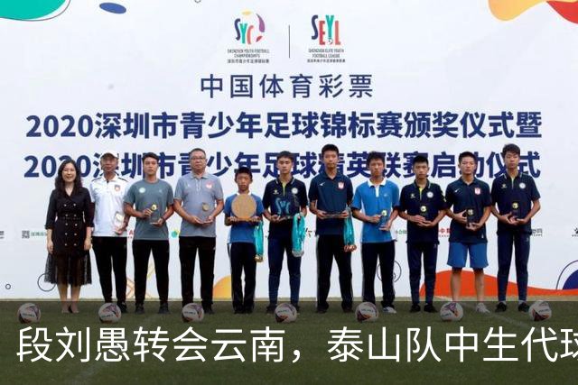 段刘愚转会云南，泰山队中生代球员仅剩5人